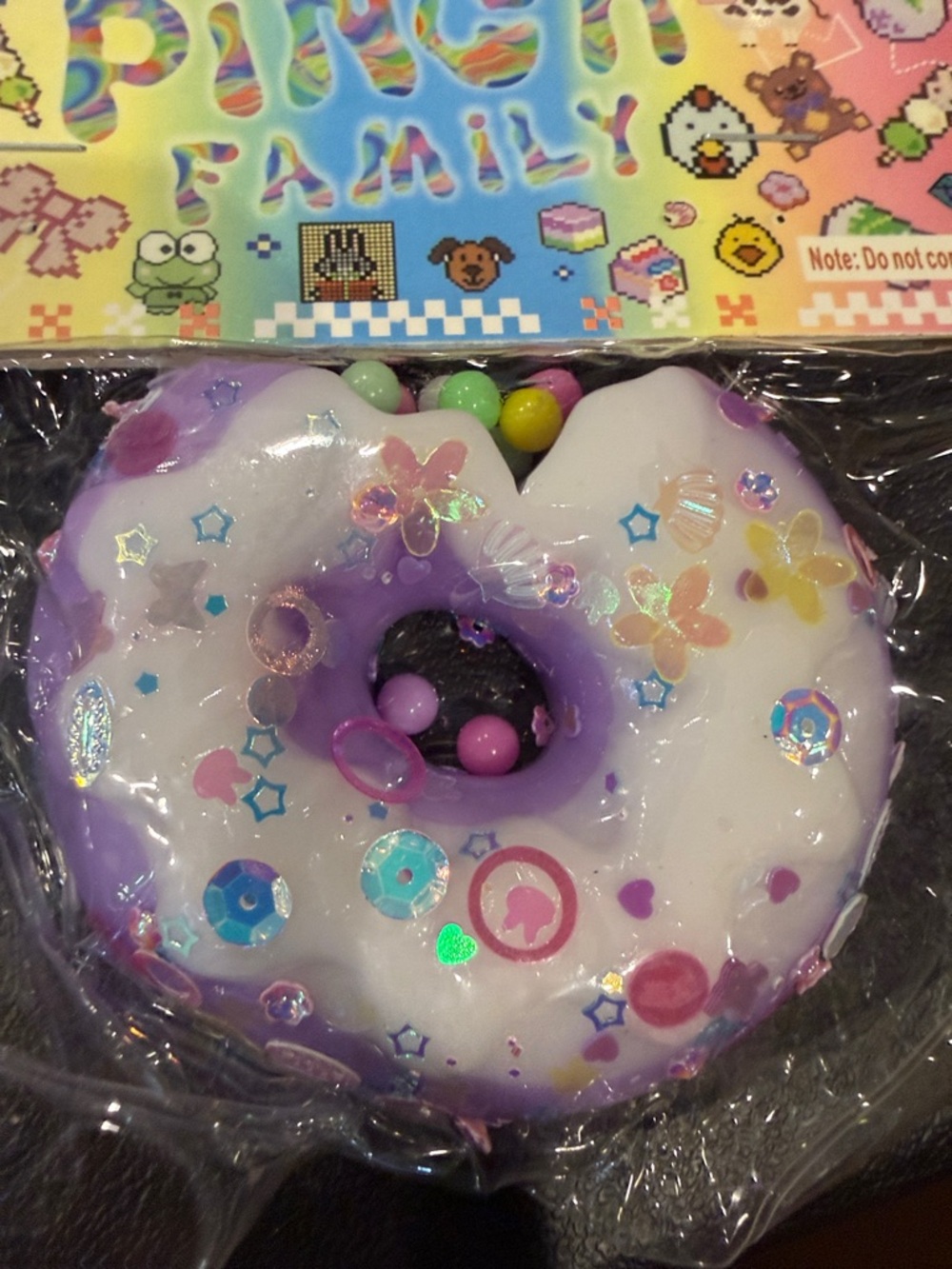 Purple TABA Donut Squish - No Cancels